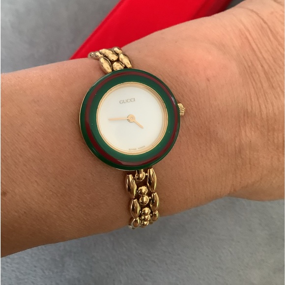 Gucci change bezel watch w/ bezels ππβ€οΈπ€ - Picture 10 of 12